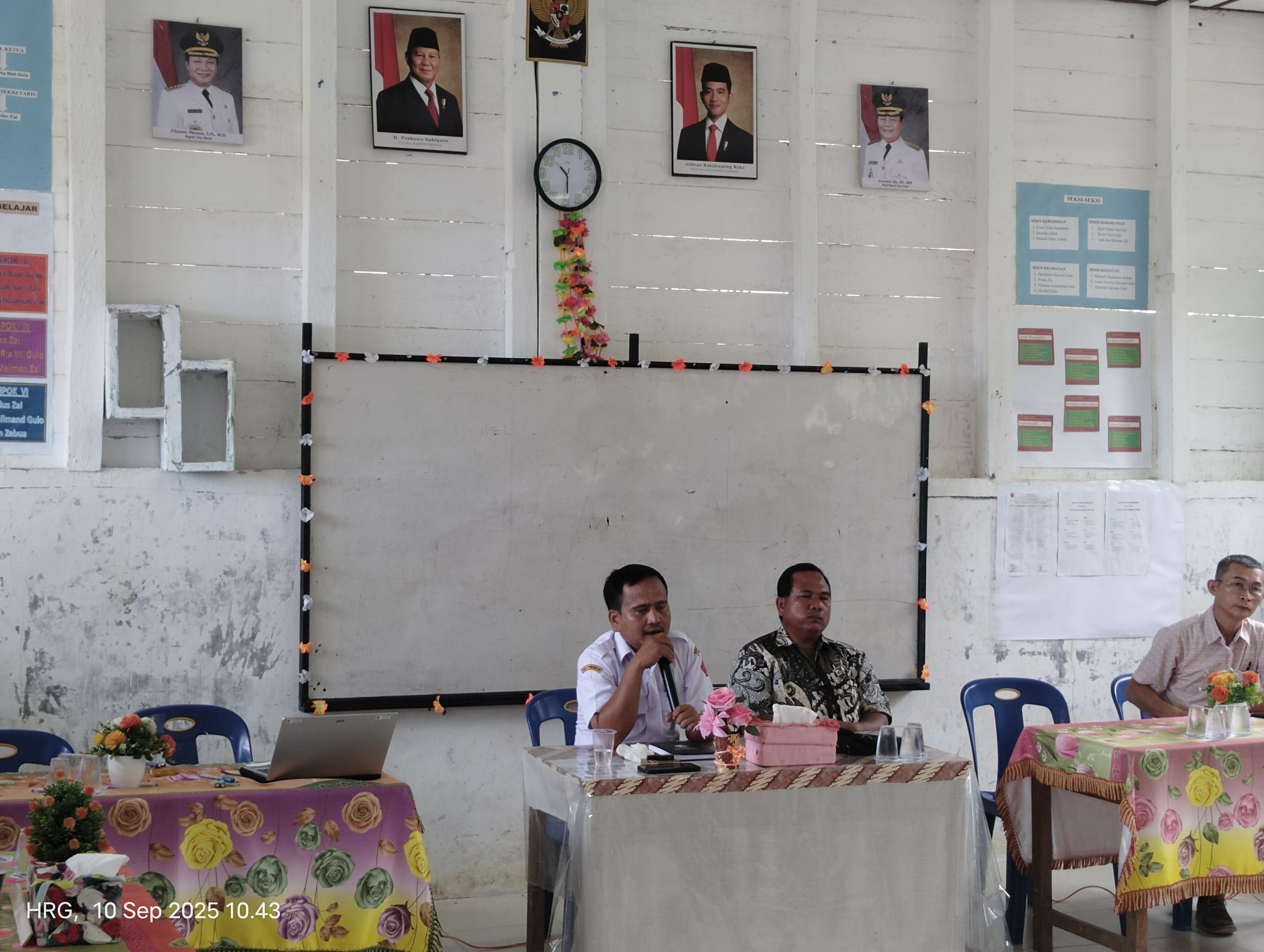 Rapat Paripurna Komite Sekolah UPTD SMP Negeri 2 Mandrehe Barat Tahun 2025